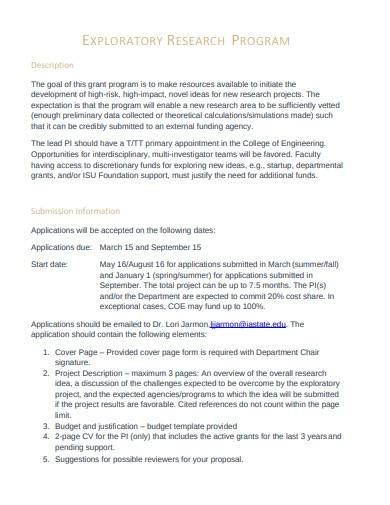 Image result for Exploratory Research Examples PDF