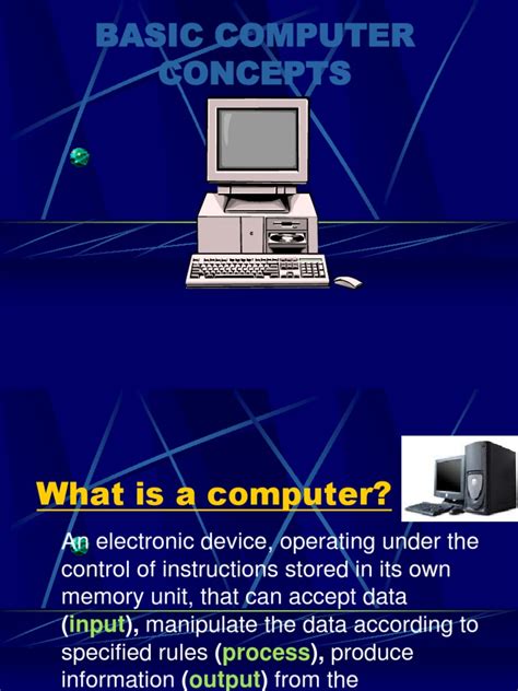 Image result for Basic Concepts of Computer