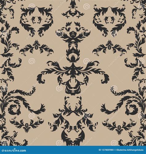 Image result for Vector Rococo Pattern