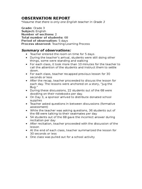 Observation Statement Examples に対する画像結果