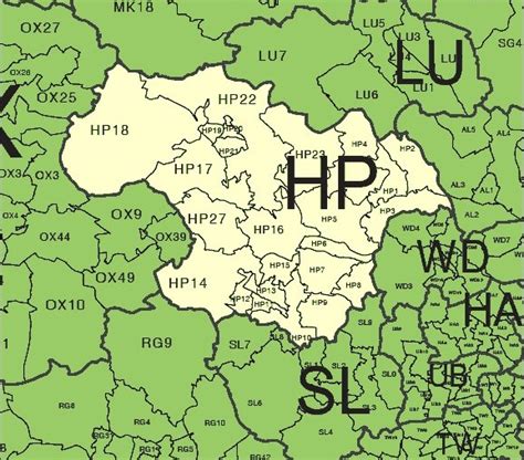 Toradh íomhá ar HP Postcode Map