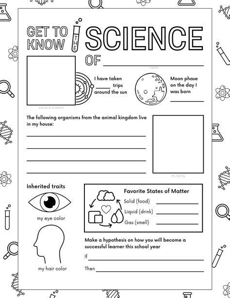 Image result for Science Worksheet