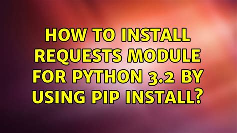 Image result for Install Request Python