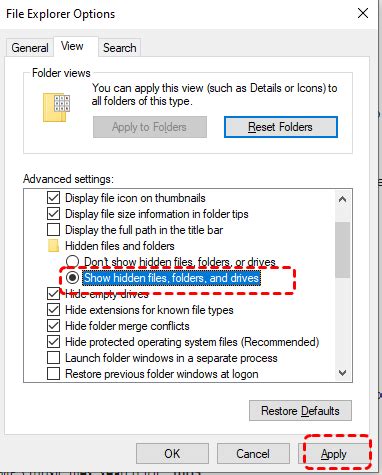 Image result for Windows Show Hidden Files Command Line