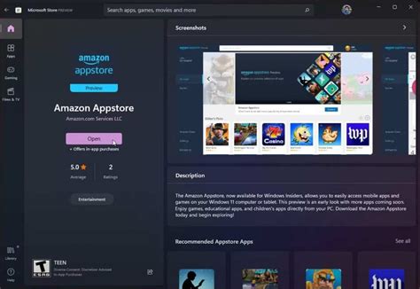 Image result for Amazon App Store for Windows 11