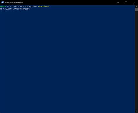 Image result for How to Activate Virtual Environment Python PowerShell