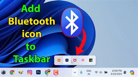 How to show bluetooth icon in taskbar windows 11 - YouTube