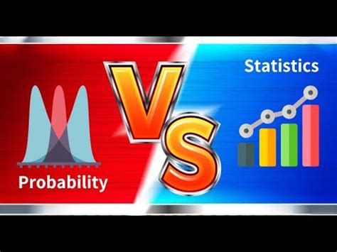 Image result for Statistics vs Probability