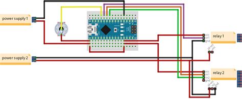 Toradh íomhá ar Arduino Relay Switch Art