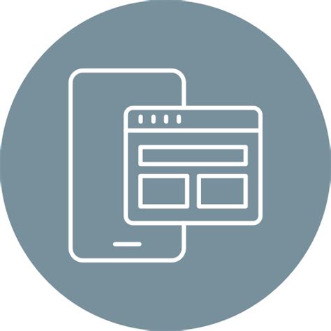 Image result for Mobile HTML Page Icon