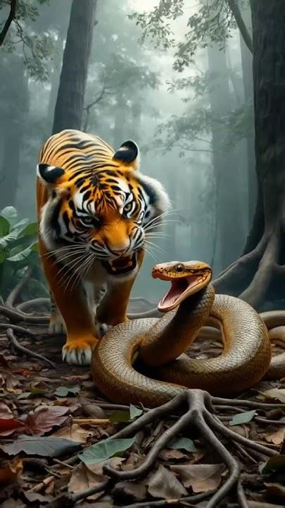 Toradh íomhá ar Tiger vs Python