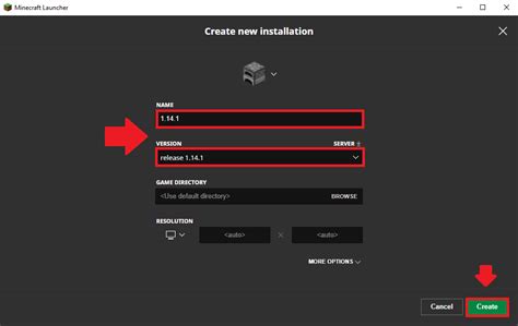 Image result for How to Change Versions in Minecraft Java