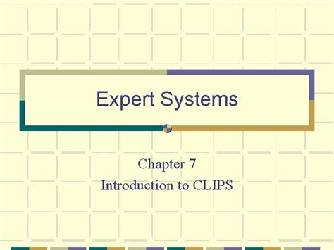 Image result for Clips Expert System Code with Output