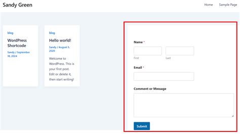 Image result for Display Form Using Shortcode in WordPress in GitHub