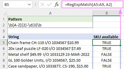 Image result for Regex Match Excel-Formula