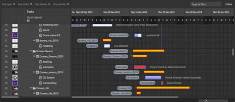 Schedule Tracking に対する画像結果