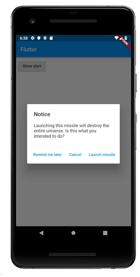 Image result for Error Dialog Examples in Flutter Application
