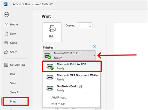 Image result for Microsoft Print To Pdf