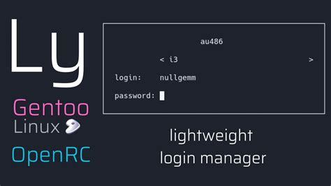 Image result for Ly Greeter Linux