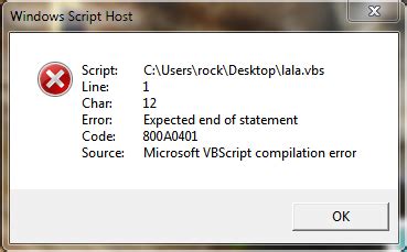 Image result for VBScript Skip the Error Message Box