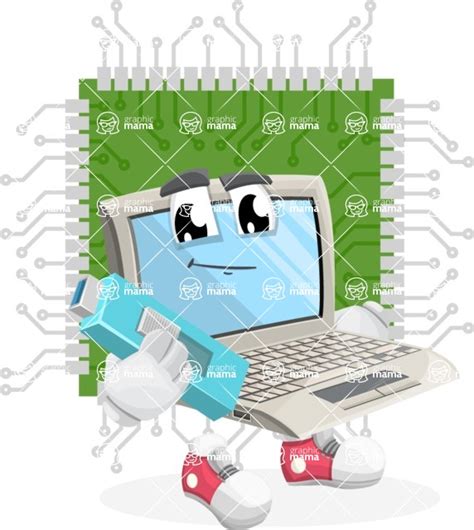 Image result for Computer Hardware Cartoon Background