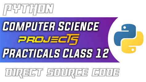 Image result for Computer Science Python Class 12 Projects in English