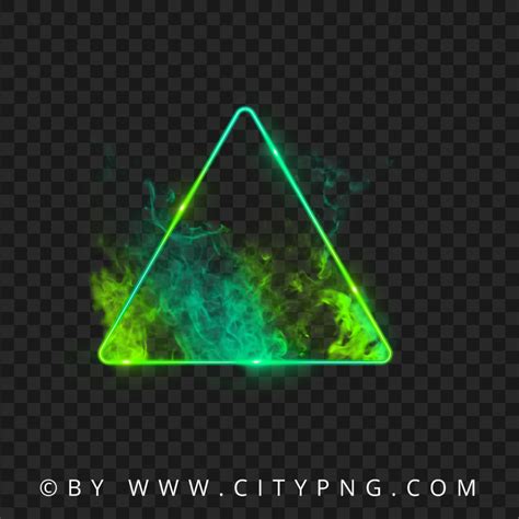 Image result for Neon Green Yellow Triangle