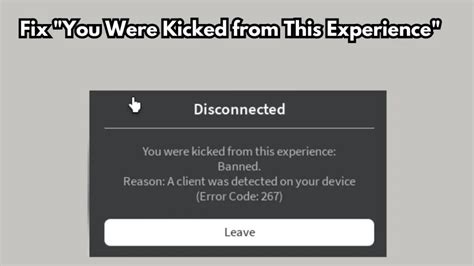 Image result for Roblox Kicked Error Code