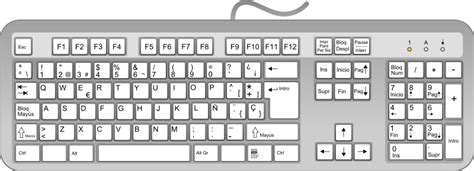 keyboard outline clipart 19 free Cliparts | Download images on ...