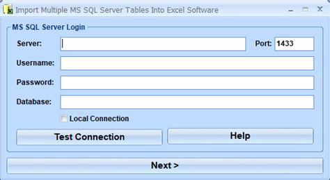 Toradh íomhá ar SQL Server Import Excel into Table