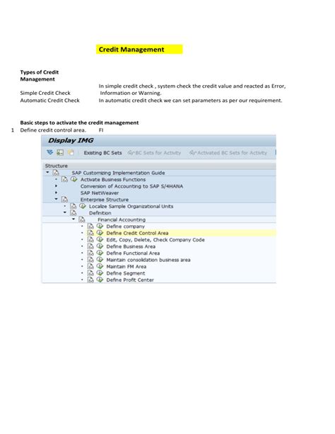 SAP Credit Management Process Flow に対する画像結果