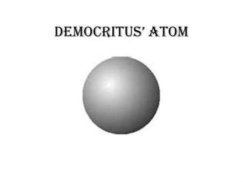 Image result for Demokritos Atom