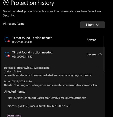 Image result for Windows Security Action Needed