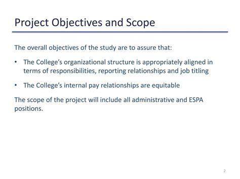 Objective and Scope Example に対する画像結果