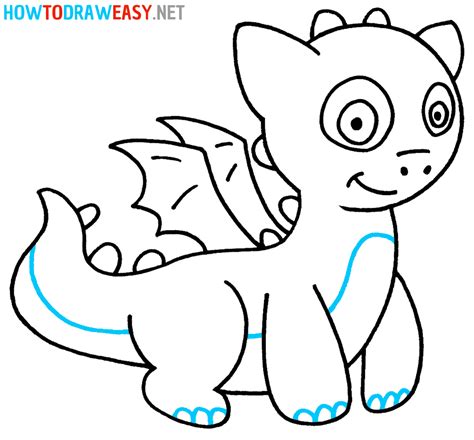 Bildergebnis für How to Draw a Dragon Easy Steps