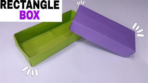 Image result for Rectangle Origami Box Tutorial