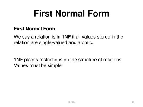 Image result for First Normalization Form