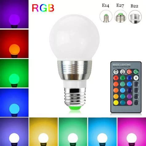 RGB LED Light Bulb に対する画像結果