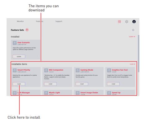 Image result for MSI Center Desktop Icon