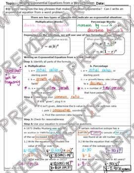 Image result for Exponential Equation Word Problems for 8th Graders