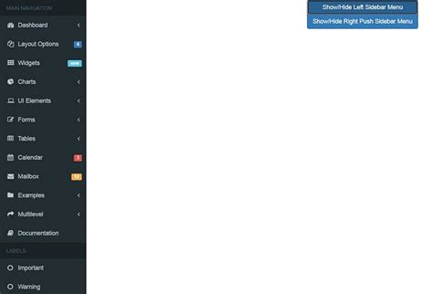 Awesome Bootstrap Sidebar Templates You Can Download