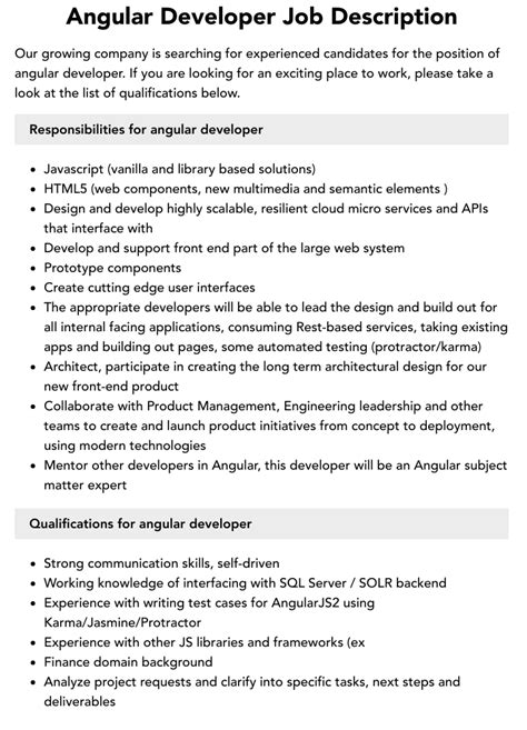Image result for Angular Developer Jobs