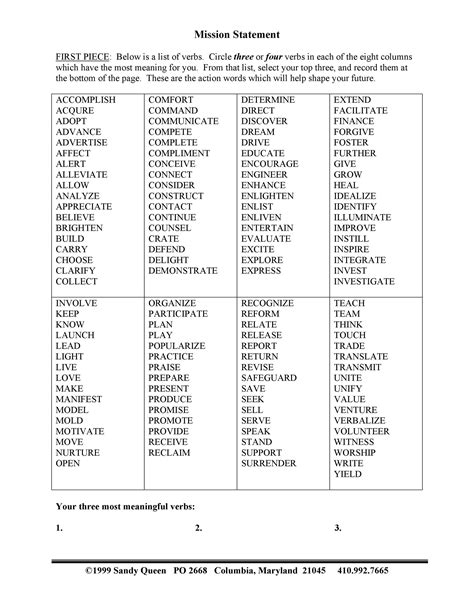 Image result for Example Personal Mission Statement