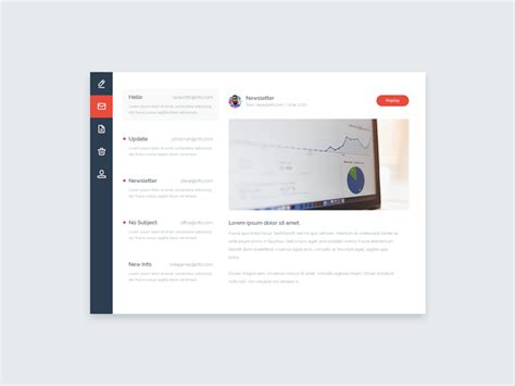 Inbox Interface Design に対する画像結果