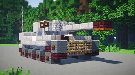 Afbeeldingsresultaten voor Tank Minecraft Build
