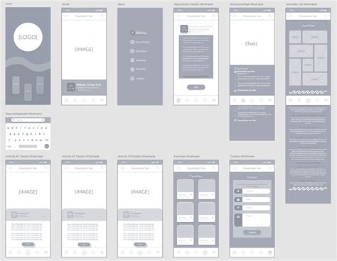 iOS iPhone X Mobile App: Wireframes, Screens, Prototype on Behance