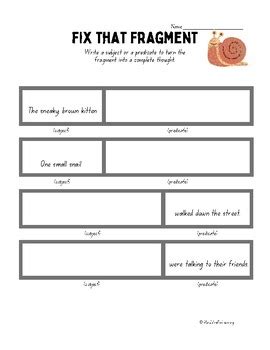 Fragmented Essay Examples に対する画像結果