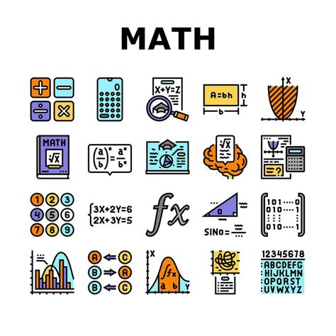 Image result for Math Icon Set