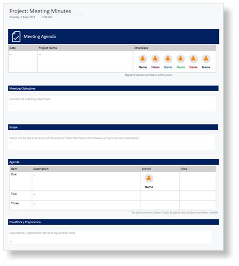Toradh íomhá ar Project Management Free Forms OneNote