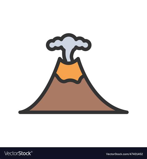 Image result for Volcano Icon Vector